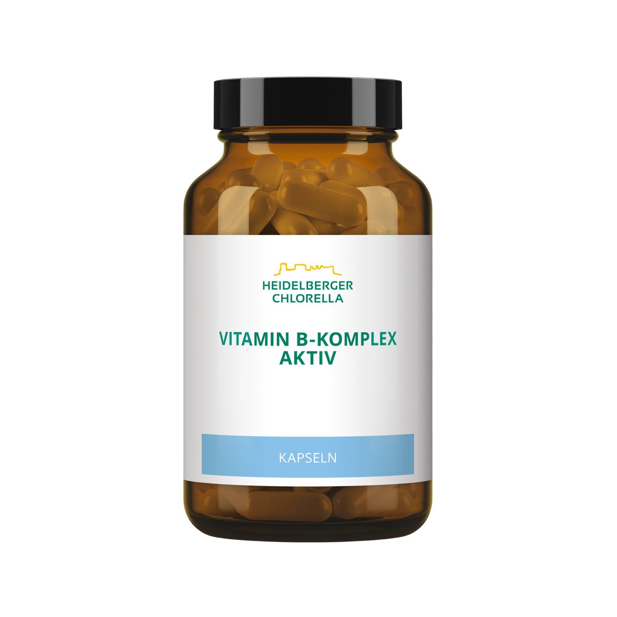 HEIDELBERGER CHLORELLA® Vitamin B-Komplex Aktiv Kapseln (66g)