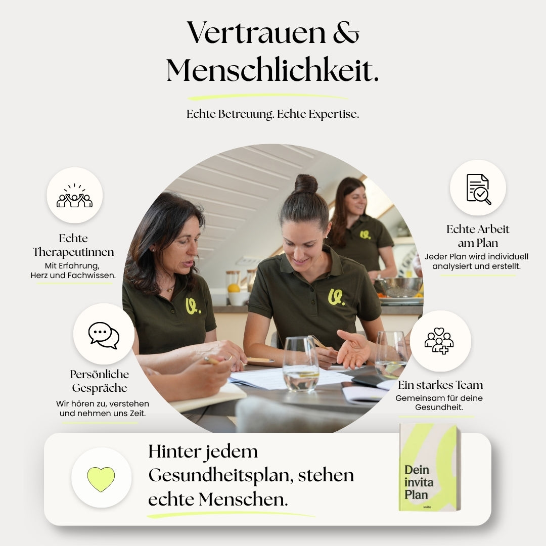 invita individueller Gesundheitsplan vor Ort