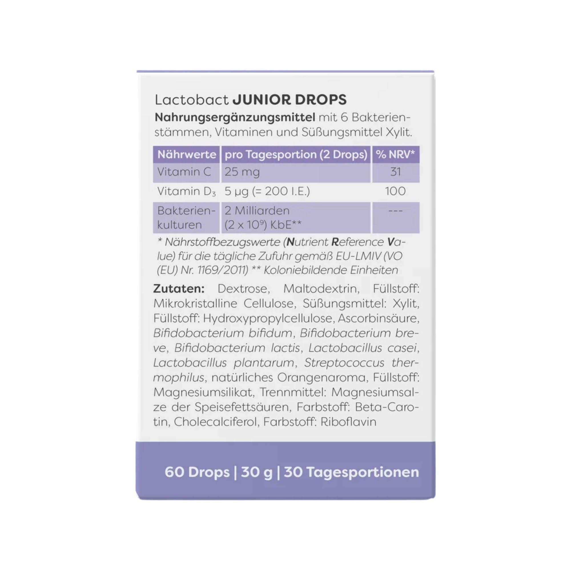 Lactobact® Junior Drops